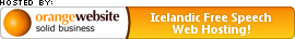 OrangeWebsite.com - Icelandic web hosting and dedicated servers!